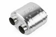 Premium Sound Absorption Muffler - Dual 63.5mm (2.5") stainless steel