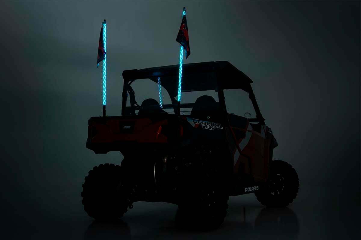 Multi-Color LED; Whip; 4' by Rough Country