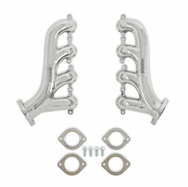 Hooker BlackHeart Multi-Fit-2.50 In. Outlet-Gen Iii/Iv Chevrolet Ls Swap Exhaust Manifolds-8503-1HKR for Chevy black polished stainless steel shorty