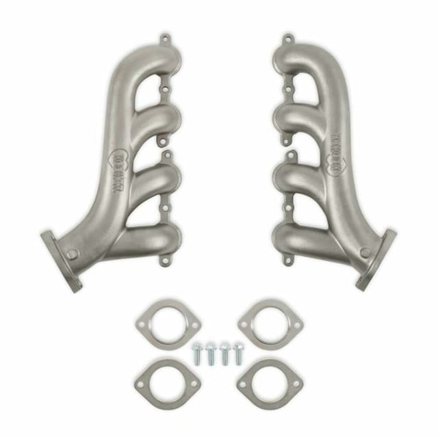 Hooker BlackHeart Multi-Fit-2.50 In. Outlet-Gen Iii/Iv Chevrolet Ls Swap Exhaust Manifolds-8503HKR for Chevy black polished stainless steel shorty