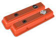 Hooker performance muffler black polished aluminum orange-241-136