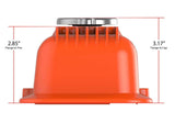 Hooker performance muffler orange-241-136