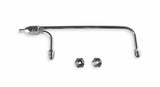 Mr. Gasket new fuel inlet kit dual feed 4 barrel Holley carburetor for Holley 4150 carburetors chrome steel 1552