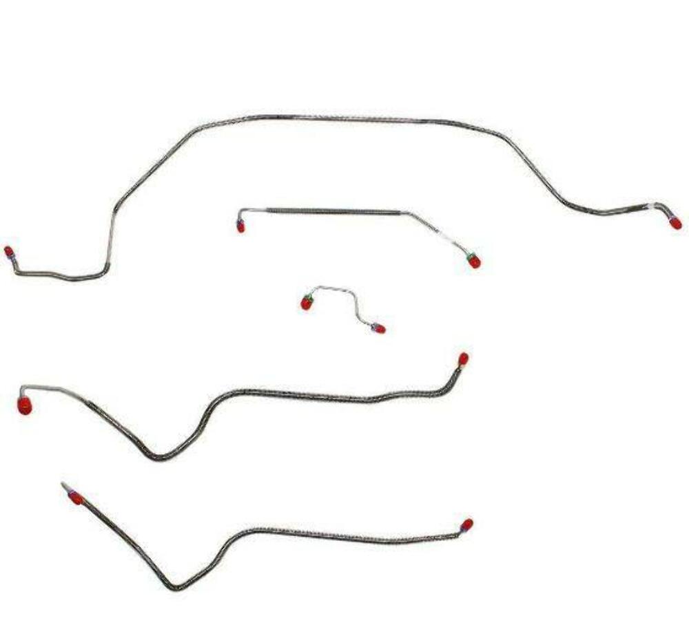 Front Brake Line Kit for 1989-1994 Nissan Altima ABS stainless steel