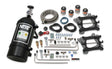 NOS 02010BNOS cheater wet nitrous system for 2x4 dual 4150 4-barrel carbu... -6AN 10 lb black plate carbureted