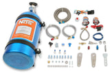 NOS nitrous system universal -4AN 10 lb stainless steel blue red wet 05131NOS