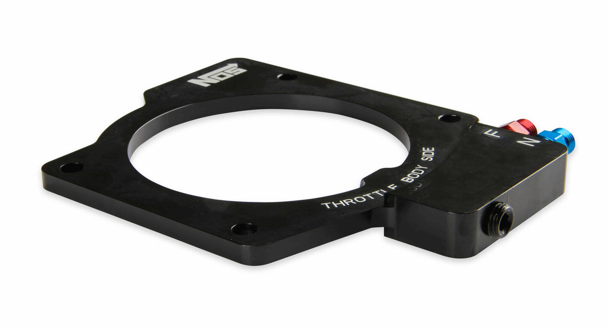 NOS LS3 nitrous plate only kit fits 10-15 camaro black clear wet EFI 13436NOS