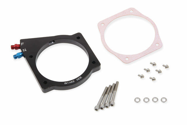 NOS nitrous wet plate kit conversion 102mm FAST or 105mm MSD intake black EFI 13437NOS