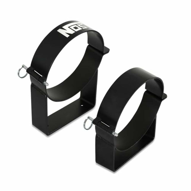 NOS quick release bottle brackets 10 lb black 14140NOS