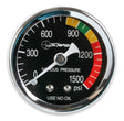 NOS sniper nitrous gauge stainless steel blue black dry 15932NOS