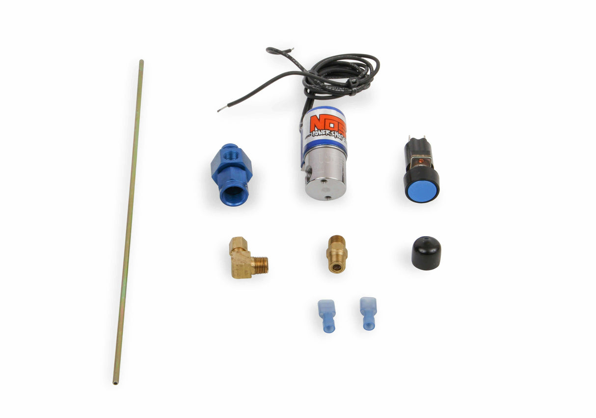 NOS nitrous bottle purge valve -6AN solenoid 16032NOS
