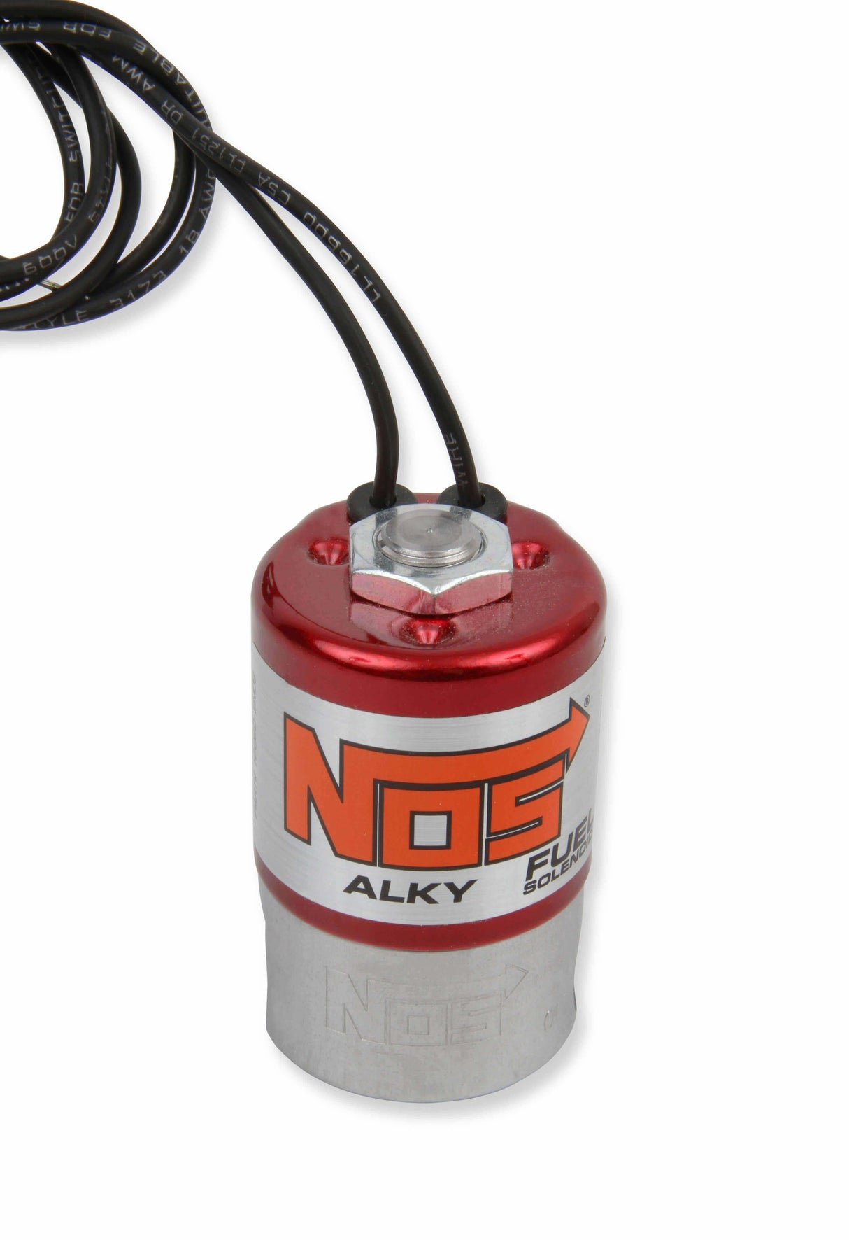 NOS fuel solenoid - red stainless steel purge 18060NOS