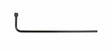 NOS 90 degree nitrous bottle blowdown tube - black -8AN blue 16161NOS
