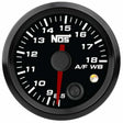 NOS analog style 2-1/16 standalone air/fuel wideband gauge kit 5 foot black carbureted EFI 15945NOS