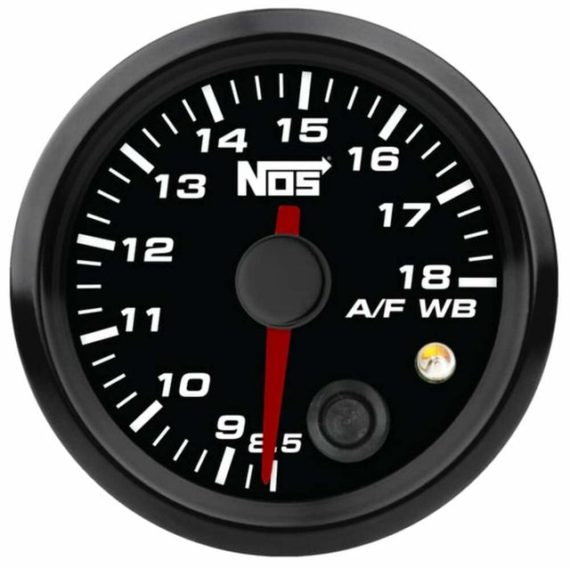 NOS analog style 2-1/16 standalone air/fuel wideband gauge kit 5 foot black carbureted EFI 15945NOS