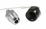 NOS BLACK racer's safety adapter - 16169BNOS -8AN 16 foot 2493