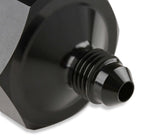 NOS black T7075 aluminum 4AN-660 bottle nut adapter -4AN 16221NOS
