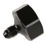 NOS black T7075 aluminum 4AN-660 bottle nut adapter -4AN 16221NOS