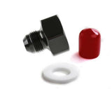 NOS black T7075 aluminum 8AN-660 bottle nut adapter -8AN 16233NOS