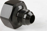 NOS black T7075 aluminum 8AN-660 bottle nut adapter -8AN 16233NOS