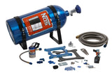 NOS dry bigshot 4-barrel professional kit -6AN 14 foot 10 lb stainless steel blue 02155NOS