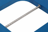 NOS dry bigshot 4-barrel professional kit -6AN 14 foot 10 lb stainless steel blue 02155NOS