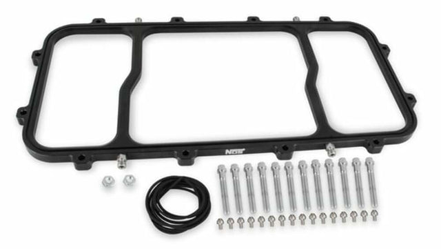 t NOS Dry Nitrous Plate for Holley LS Hi-Ram EFI Intake Manifolds-Black 12535BNOS NOS
