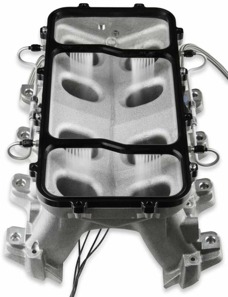 t NOS Dry Nitrous Plate for Holley LS Hi-Ram EFI Intake Manifolds-Black 12535BNOS NOS