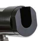 NOS fuel line adapter ; quick connect black anodized 3/8 SAE x 3/8 SAE plate 17002NOS