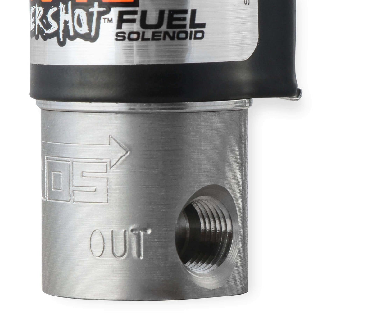 NOS fuel solenoid - black - 18080BNOS stainless steel purge 2493