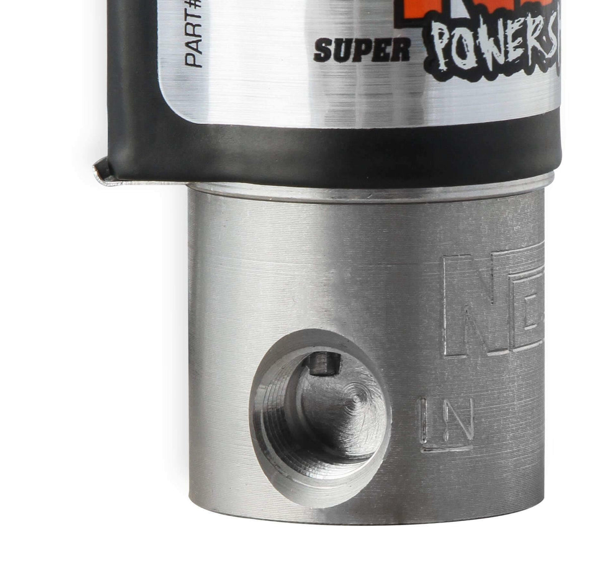 NOS fuel solenoid - black - 18080BNOS stainless steel purge 2493