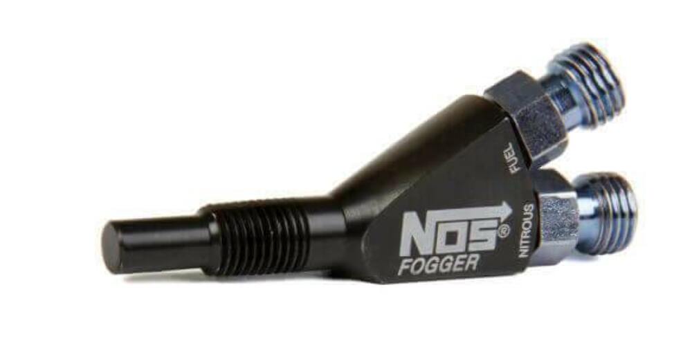 NOS motorcycle/atv 4-stroke fogger wet nitrous system 2 lb blue solenoid 03008NOS