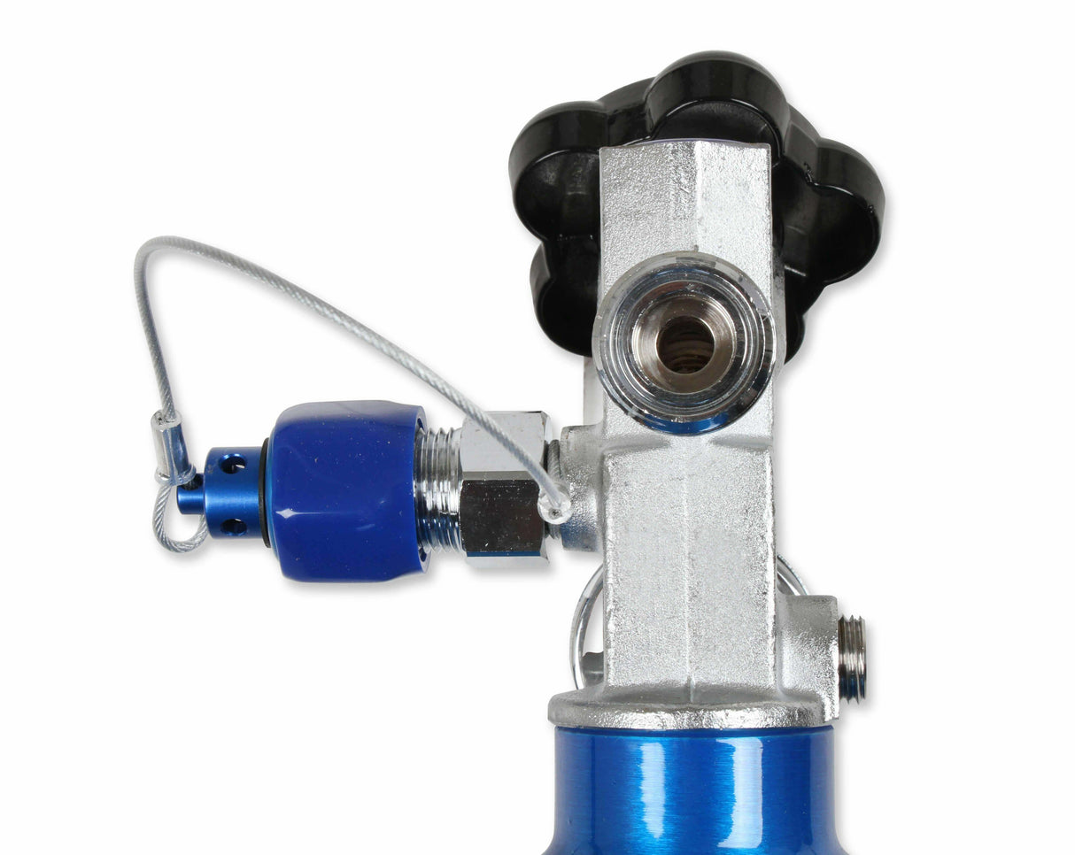 NOS nitrous bottle - 14745-TPINOS 10 lb blue