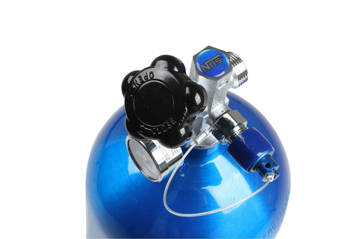 NOS nitrous bottle - 14750-ZR1NOS 15 lb blue