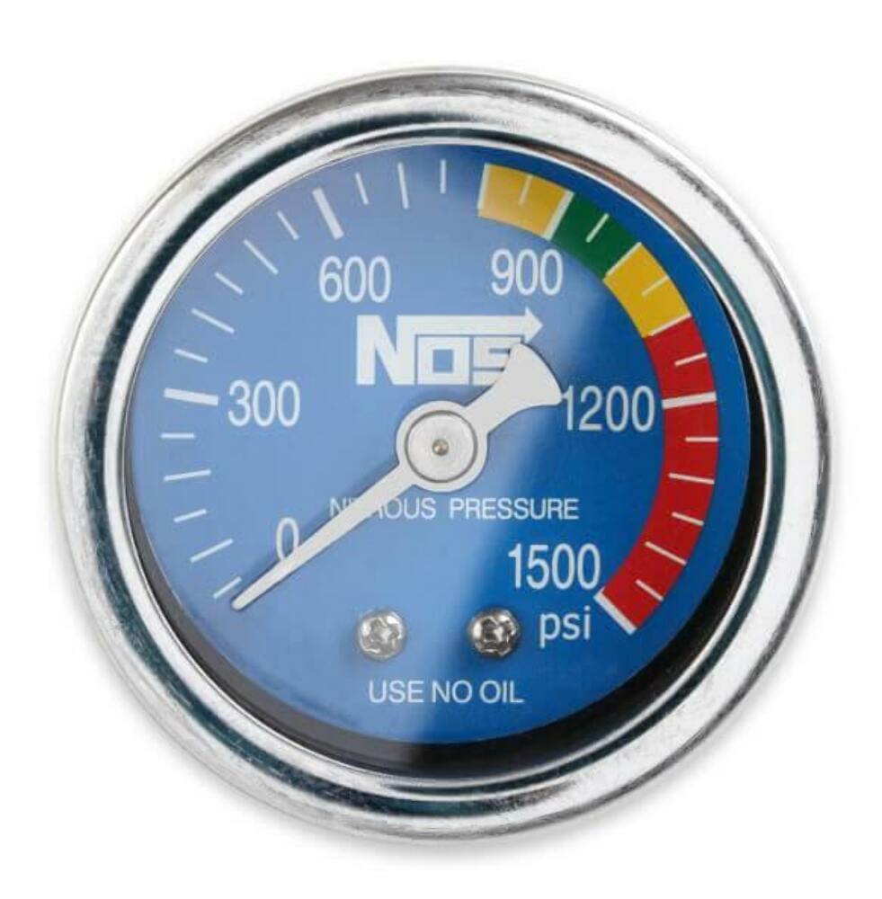 NOS nitrous bottle -6AN 16 foot 10 lb blue black 14761NOS