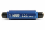 NOS nitrous filter high pressure -6AN stainless steel blue solenoid 15552NOS