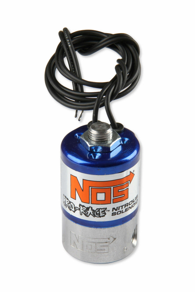 NOS nitrous solenoid - blue - 18048RNOS stainless steel red purge 2493