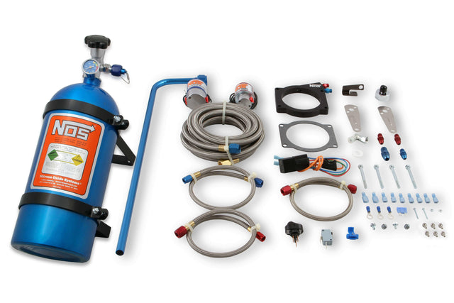 NOS plate wet nitrous system - GM -6AN 10 lb blue red 05169NOS