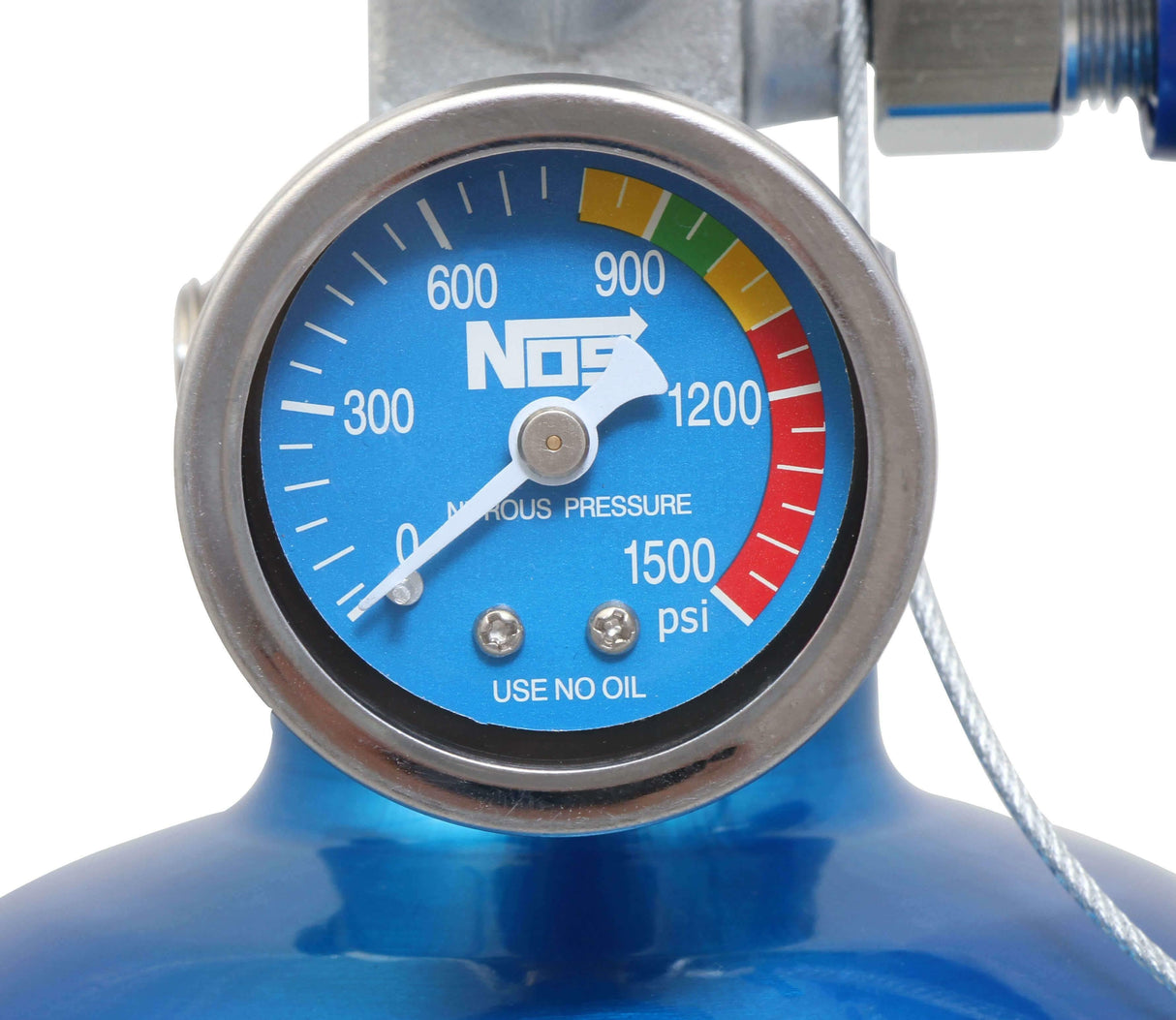 NOS plate wet nitrous system - GM -6AN 10 lb blue red 05169NOS