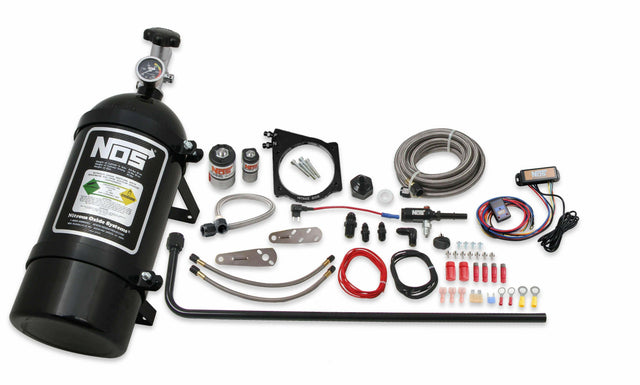 NOS plate wet nitrous system - GM - 05173BNOS -6AN 10 lb black EFI 2493