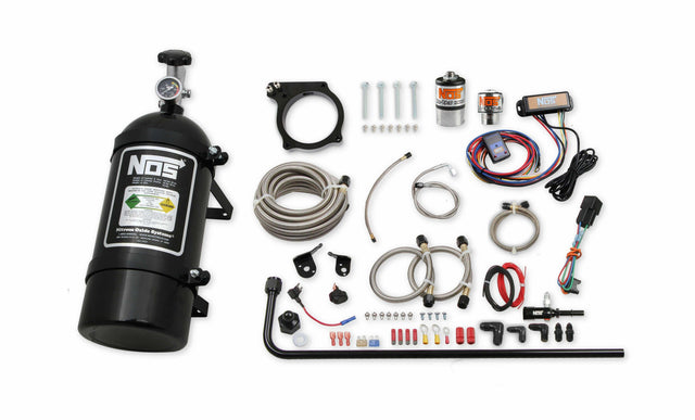 NOS plate wet nitrous system - Mopar - 05210BNOS -6AN 10 lb black EFI 2493