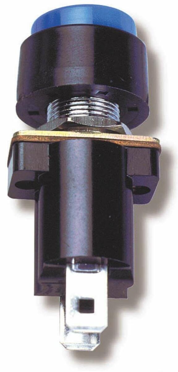 NOS pushbutton switch blue 15610NOS