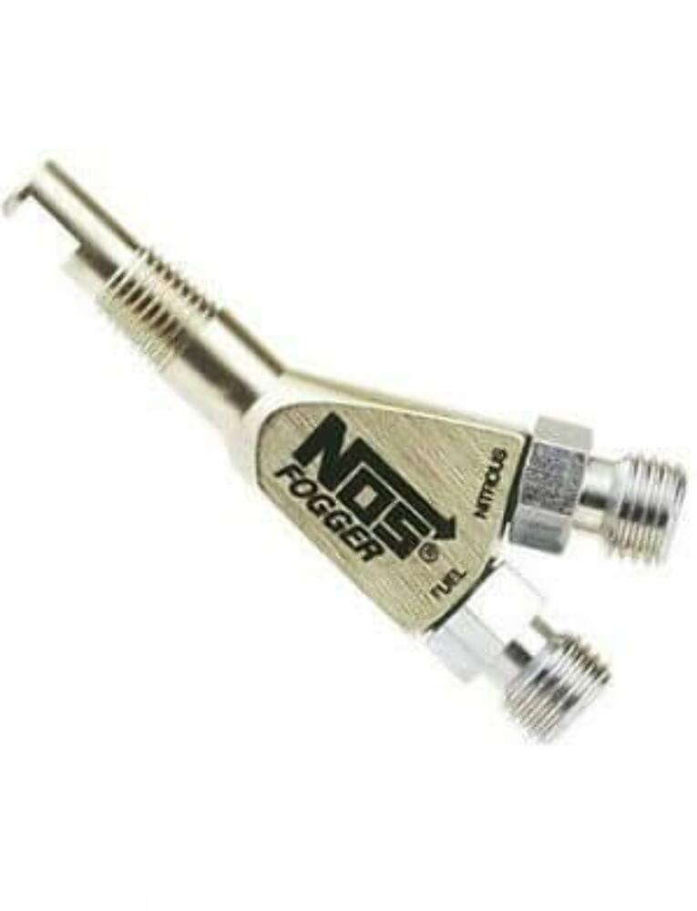 NOS single fogger wet nitrous system - Ford - 06017BNOS -4AN 10 lb stainless steel black plate 2493