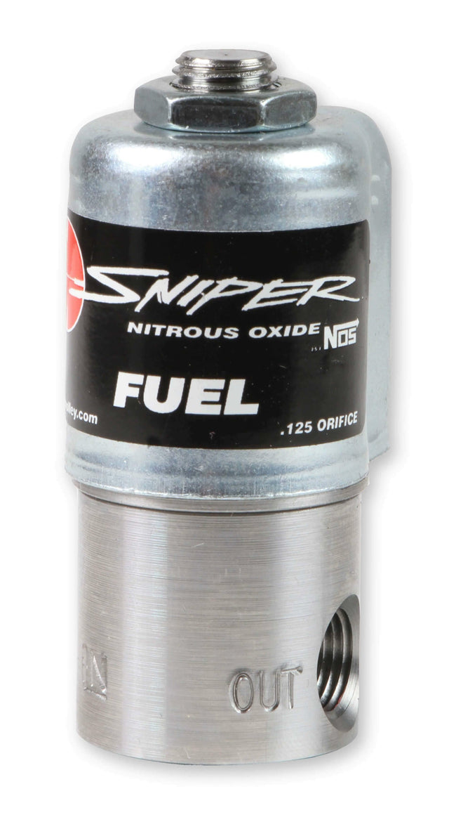 NOS sniper fuel solenoid stainless steel blue red black purge 18085NOS