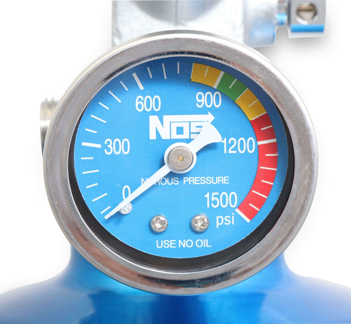 NOS sniper single fogger wet nitrous system - multi-fit -4AN 10 lb stainless steel blue red 05134NOS