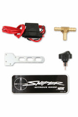 NOS sniper wet nitrous plate kit - quadrajet 195 lb solenoid 07004NOS