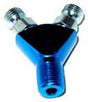 NOS specialty Y fitting blue 17255NOS