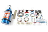 NOS sportsman fogger nitrous system - 05040-FINOS 10 lb braided hose blue wet carbureted EFI
