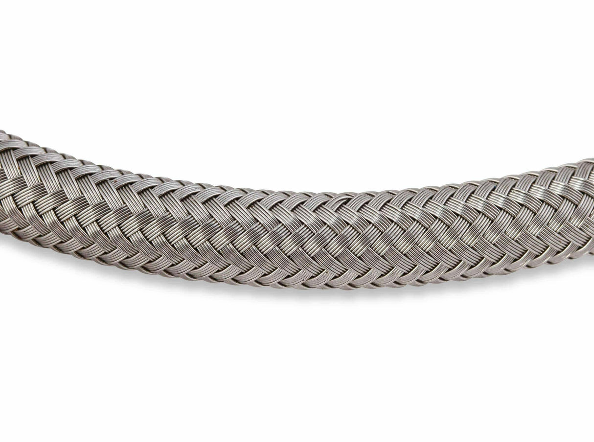NOS stainless steel braided hose -3AN 3-foot blue 3 foot PTFE lined 15070NOS