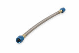 NOS stainless steel braided hose -6AN 1-foot blue 1 foot PTFE lined 15400NOS